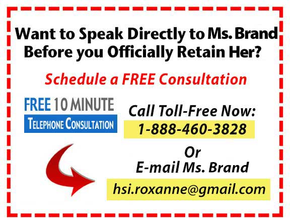 contact Roxanne Brand expert document examiner
