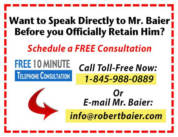Contact Robert Baier Now