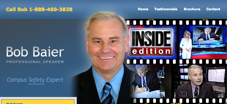 Bob Baier on Inside Edition as a Forensic Document Examiner expert